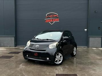 Toyota IQ 1.3 VVTi Airco Start/Stop, Auto's, Toyota, IQ, 4 cilinders, 72 kW, Zwart