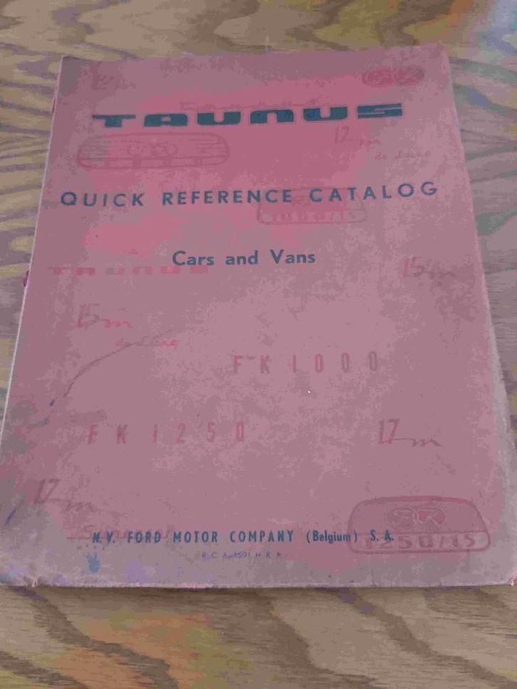 Voiture Auto Fabriek USA FORD Taunus Weg Familie Kind, Boeken, Auto's | Folders en Tijdschriften, Gelezen, Ford, Verzenden
