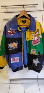 De LAATSTE Vintage Bomber Jacket RAW BLUE, Ophalen, Blauw, Overige maten, Zo goed als nieuw