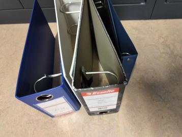 set van 5 fiche-klasseurs beschikbaar voor biedingen