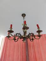 Lustre avec chandeliers, Minder dan 100 cm, Gebruikt, Metaal, Ancien