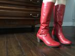 Rode laarzen WONDERS maat 40 zo goed als nieuw, Kleding | Dames, Ophalen of Verzenden, Zo goed als nieuw