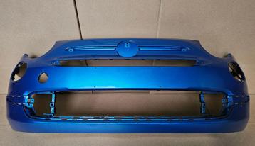 Voorbumper Fiat 500 Lounge Facelift Chrome Origineel BUMPER  beschikbaar voor biedingen