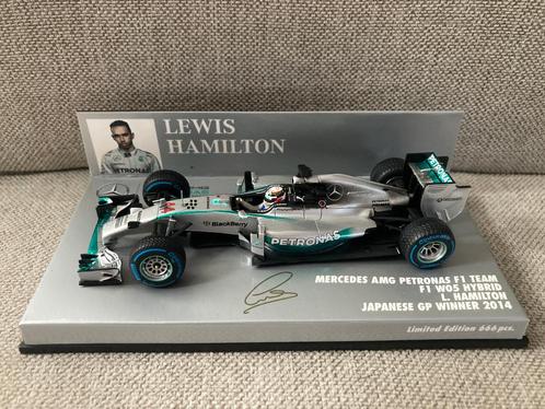 Lewis Hamilton 1:43 Winner Japanese GP 2014 Mercedes F1, Verzamelen, Automerken, Motoren en Formule 1, Nieuw, Formule 1, Ophalen of Verzenden