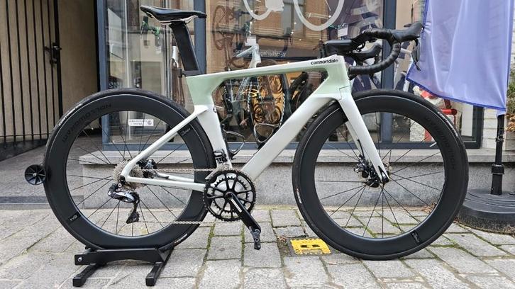 vélo de route cannondale systemsix disc ultegra di2, Hobby & Loisirs créatifs, Hobby & Loisirs Autre, Comme neuf, Enlèvement ou Envoi