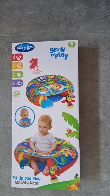 -60%! Playgro Sit Up Activity Nest + gratis speelgoedje beschikbaar voor biedingen
