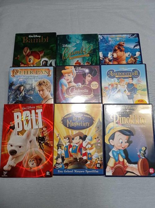 Verschillende Disney Dvd's, Cd's en Dvd's, Dvd's | Tekenfilms en Animatie, Gebruikt, Europees, Tekenfilm, Vanaf 6 jaar, Ophalen of Verzenden