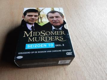 nr.1661) Dvd box: midsomer murders seizoen 10 deel 2 beschikbaar voor biedingen