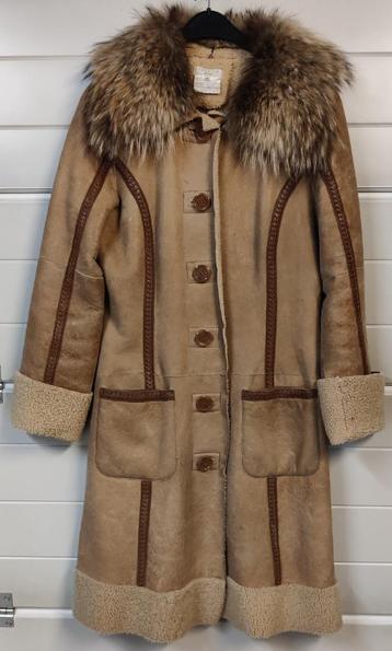 Manteau d'hiver pour femme - peau de mouton véritable