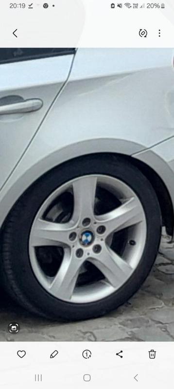 Jantes 17 et pneus" BMW Série 1 E81 E82 E87 E88 original 