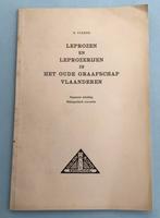 Leprozen en Leprozerijen in het oude Graafschap Vlaanderen., Ophalen of Verzenden