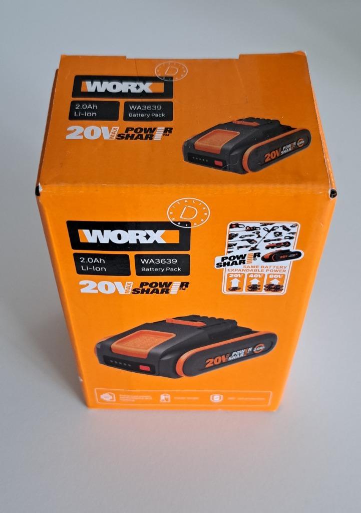 Batterie Worx 2.0Ah Li Ion nouvelle.Dispo Li ge ou Bruxelles