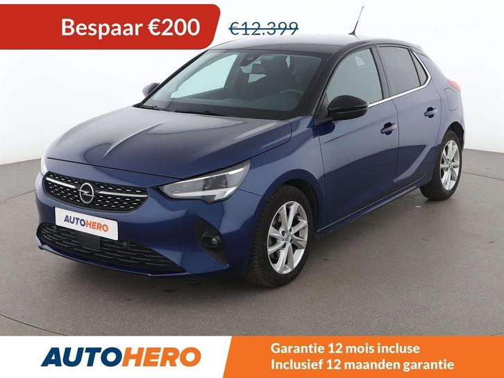 Opel Corsa 1.2 Turbo Elegance (bj 2021), Auto's, Opel, Te koop, Corsa, 360° camera, ABS, Achteruitrijcamera, Airbags, Airconditioning
