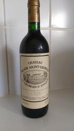wijn Chateau Bel Air Saint Georges St Emilion 1985, Verzamelen, Rode wijn, Frankrijk, Ophalen