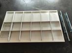 IKEA Komplement uittrekbare plank met vakjes voor PAX kasten, Huis en Inrichting, Kasten | Kleerkasten, Ophalen, Zo goed als nieuw