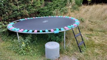trampoline Berg (nieuwe springdoek nodig of voor stukken), Enlèvement, Utilisé