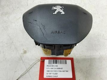 AIRBAG VOLANT 308 (L3 / L8 / LB / LH / LP) (0908058C), Utilisé, Peugeot