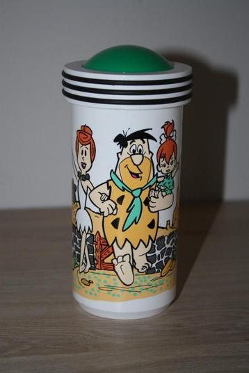 The Fintstones , afsluitbare beker , 1981 merk , Kortekaas  beschikbaar voor biedingen