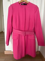 Roze jas met riem, Kleding | Dames, Ophalen, Zara, Zo goed als nieuw, Roze