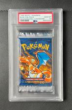 Charizard Base Shadowless Booster Pack PSA 10, Foil, Enlèvement ou Envoi, Booster, Neuf