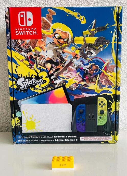 Nintendo Switch Oled - Édition limitée Splatoon, Consoles de jeu & Jeux vidéo, Consoles de jeu | Nintendo Switch, Neuf, Switch OLED