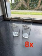 Stella Artois - Boerkes (set van 8), Verzamelen, Glas en Drinkglazen, Ophalen of Verzenden, Zo goed als nieuw, Bierglas