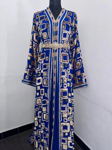 Bleu takshita, Enlèvement ou Envoi, Comme neuf, Taille 42/44 (L), Bleu