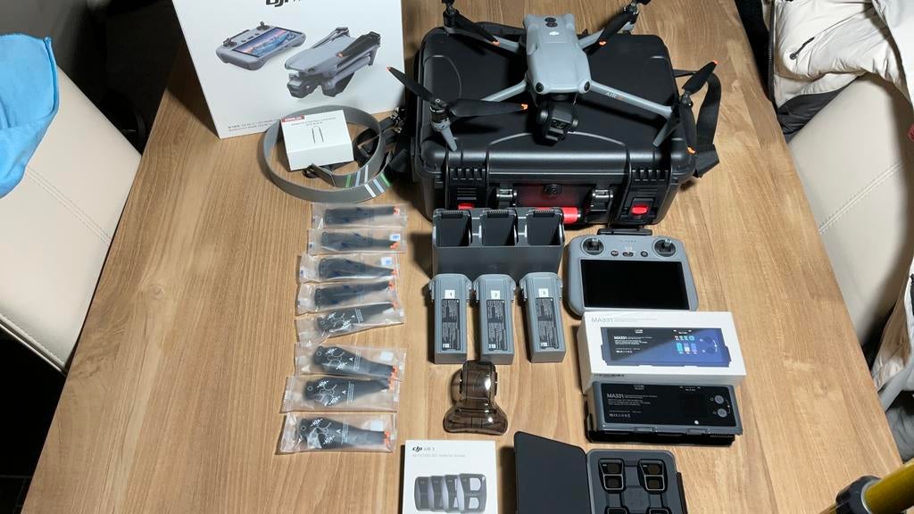 DJI AIR 3, Audio, Tv en Foto, Drones, Zo goed als nieuw, DJI, Ophalen