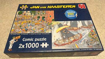 Jan van haasteren dubbele puzzel beschikbaar voor biedingen