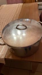 Grote Kookpot 30 cm demeyere, Huis en Inrichting, Keuken | Potten en Pannen, Ophalen, Gebruikt, Inox, Keramische plaat