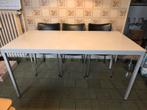 Tafel rechthoekig 6/8 personen. Voor kantoor of hobby, Ophalen, Gebruikt, Tafel