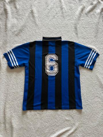 Franky Van der Elst - Club Brugge European Match shirt 95/96 beschikbaar voor biedingen