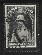 1 Rouwzegel uitgegeven voor het overlijden Koning Albert, Koninklijk huis, Frankeerzegel, Ophalen of Verzenden, Gestempeld