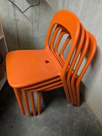 Stapelbare tuinstoelen, Ophalen, Gebruikt, Kunststof, Stapelbaar