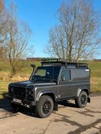 Land Rover Defender TD5 2003, Auto's, 2500 cc, Zwart, Lederen bekleding, Defender