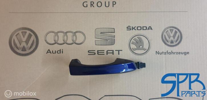 VW GOLF 7 LC5B KEYLESS Deurgreep Rechtsvoor GREEP 5G0837206Q, Auto-onderdelen, Klein materiaal, Volkswagen, Gebruikt, Ophalen of Verzenden