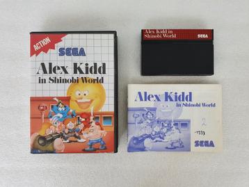 Sega Master System: Alex Kidd in Shinobi World beschikbaar voor biedingen