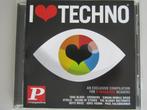 CD I LOVE TECHNO (2009 P-Magazine)(15 tracks), Cd's en Dvd's, Ophalen of Verzenden, Zo goed als nieuw, Techno of Trance