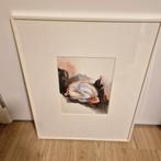 G.vermeulen. origineel getekent achter glas, Ophalen