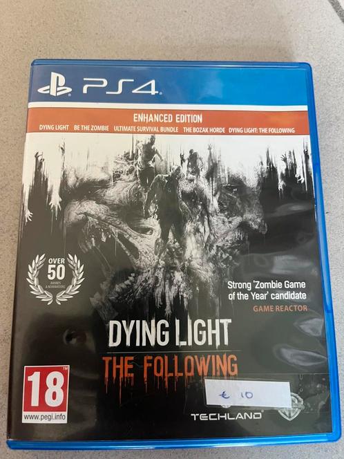 Dying Light : The Following - Enhanced Edition, Games en Spelcomputers, Games | Sony PlayStation 4, Zo goed als nieuw, Avontuur en Actie