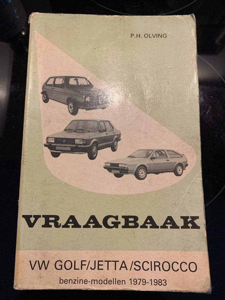 Modèles à essence VW GOLF/JETTA/SIROCCO '79/'83, Autos : Divers, Modes d'emploi & Notices d'utilisation, Enlèvement ou Envoi