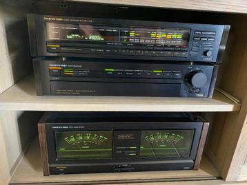Onkyo M504 set, Ophalen, Zo goed als nieuw, 120 watt of meer, Stereo