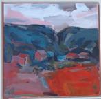 J. REYNDERS / BALOUMIER FRANCE / OLIEVERF / 65x65cm / KADER, Antiek en Kunst, Kunst | Schilderijen | Modern, Ophalen of Verzenden