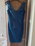 Kleed met riem, Ophalen, Zo goed als nieuw, Maat 36 (S), Blauw
