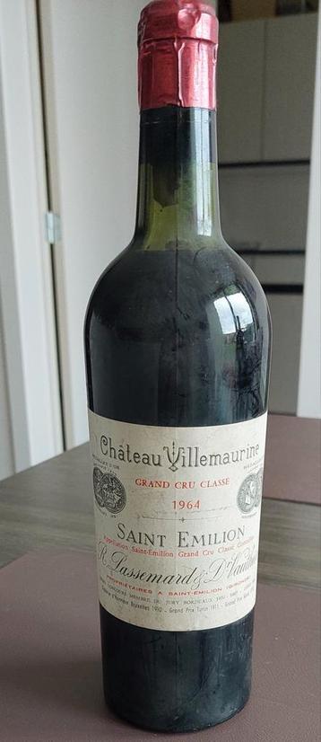 Château Villemaurine 1964. Grand Cru Classé. disponible aux enchères