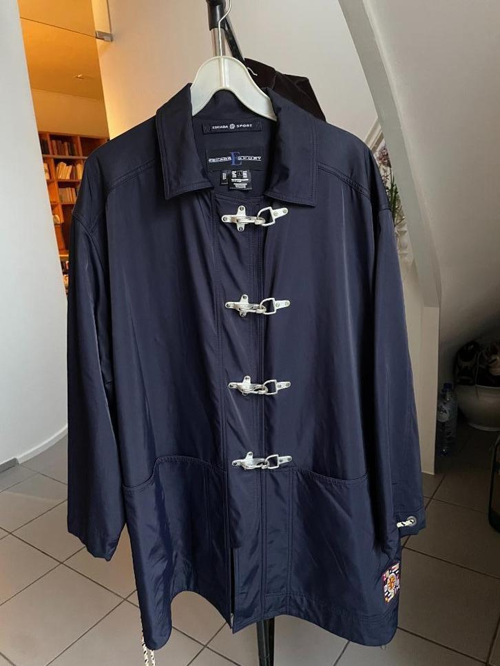 ESCADA SPORT NAUTICAL JACKET Maat L gecoate stof, als nieuw, Watersport en Boten, Watersportkleding, Zo goed als nieuw, Zeiljack