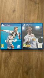 Fifa 18 et fifa 19 PlayStation 4, Online, Enlèvement ou Envoi, Comme neuf, À partir de 3 ans