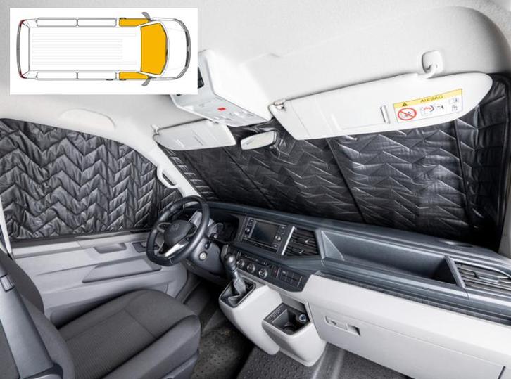 Fiat Ducato Raamisolatie voorzijde met magneten 1993-2006, Caravanes & Camping, Camping-car Accessoires, Neuf, Enlèvement ou Envoi