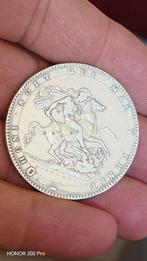 Grand Brittany, 1 Crown 1820,George III, Rare Crown zilver.., Ophalen of Verzenden, Overige landen, Losse munt, Zilver