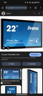 IIYAMA prolite touch tf2234mc, Computers en Software, Monitoren, Ophalen of Verzenden, Gebruikt, Iiyama